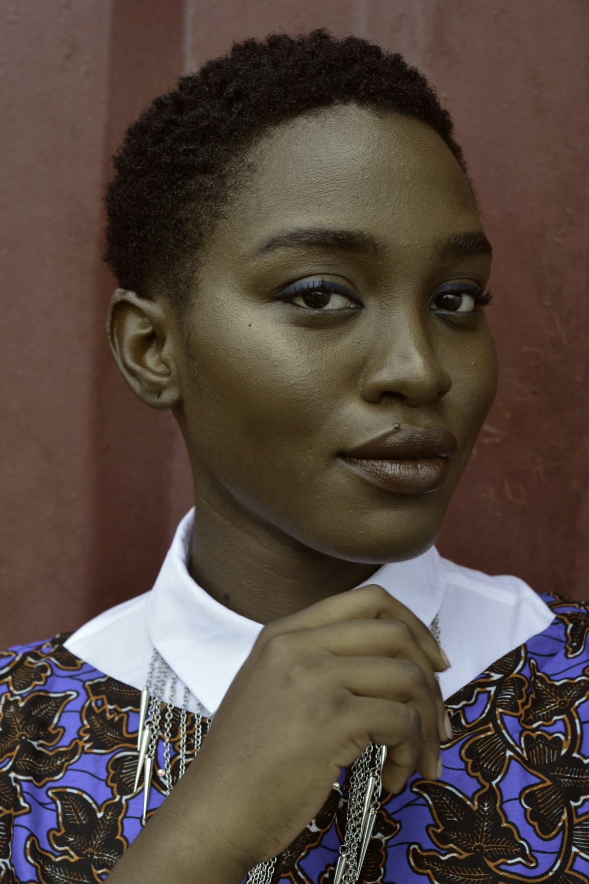 Portrait of a young founder looking at the camera